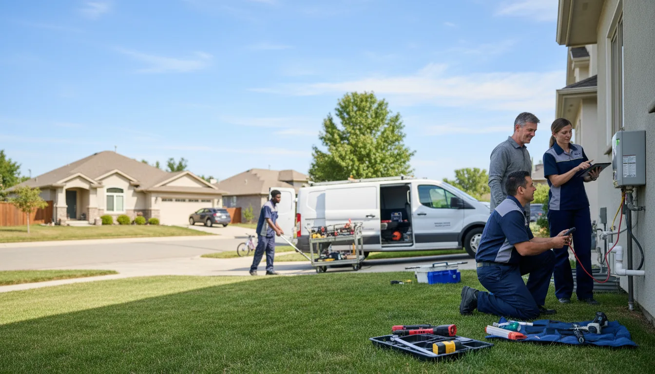 Tankless water heater service in Davis, CA